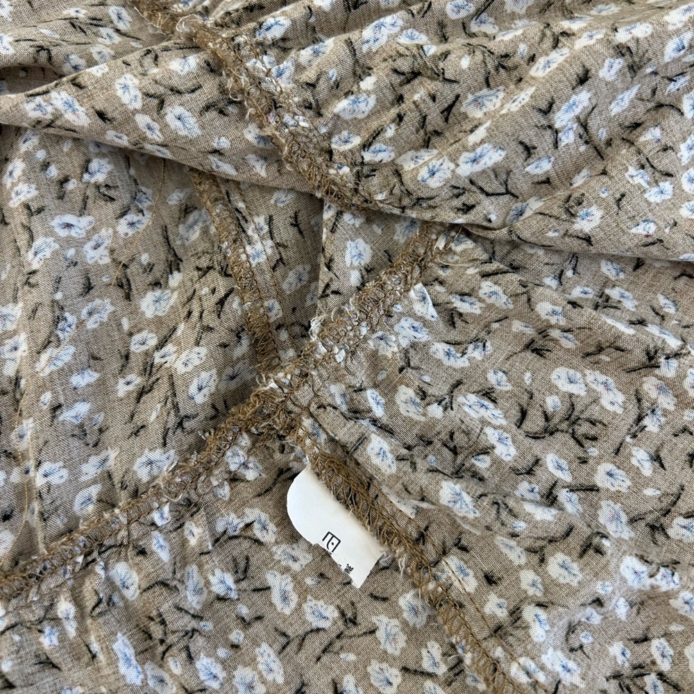 Natural Life Charlotte Boho Tiered Floral Dress size M - Picture 5 of 8